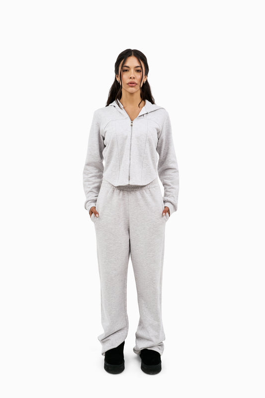 Soft Lounge Zip Hoodie & Relaxed Pant Set