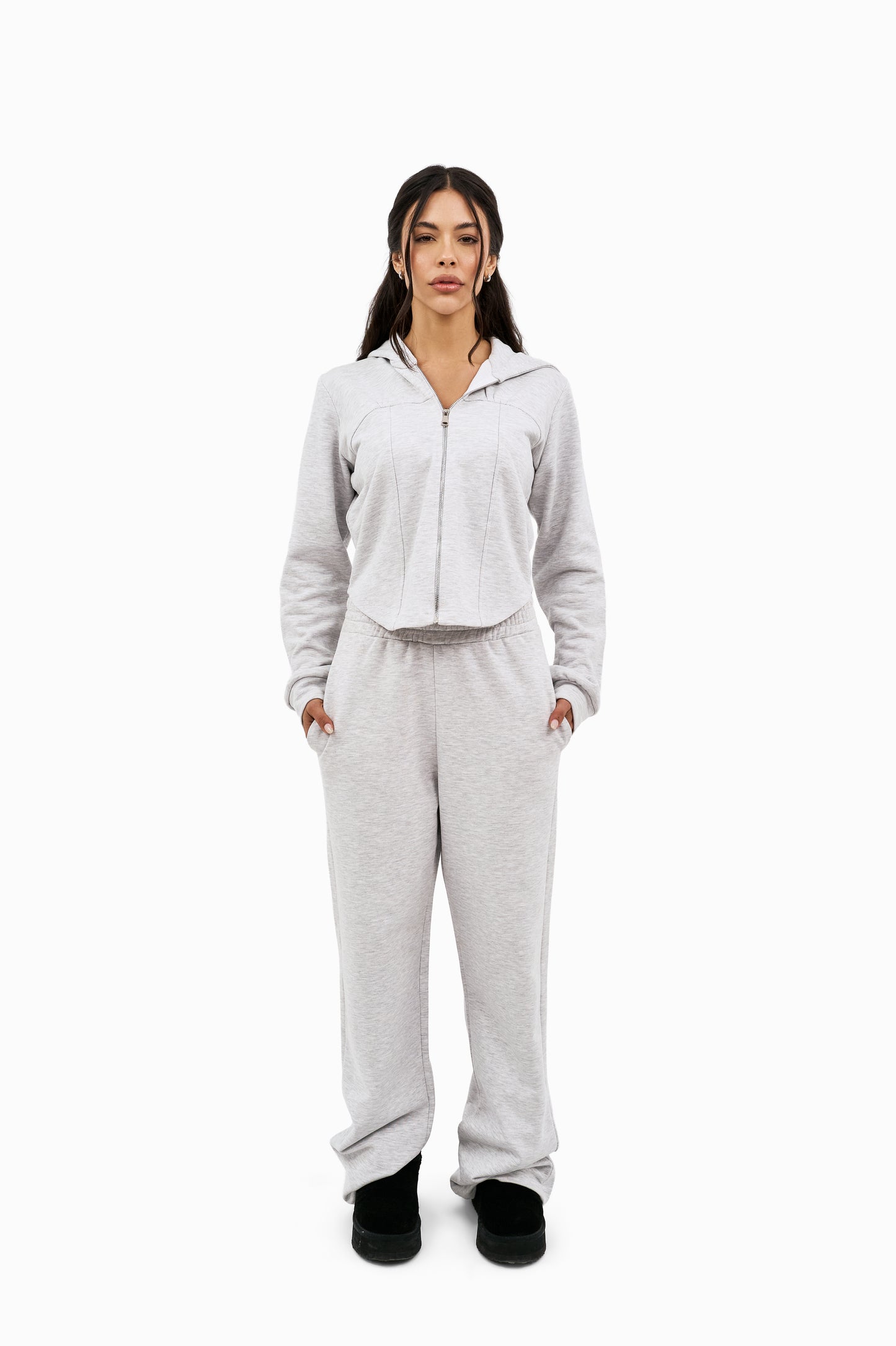 Soft Lounge Zip Hoodie & Relaxed Pant Set