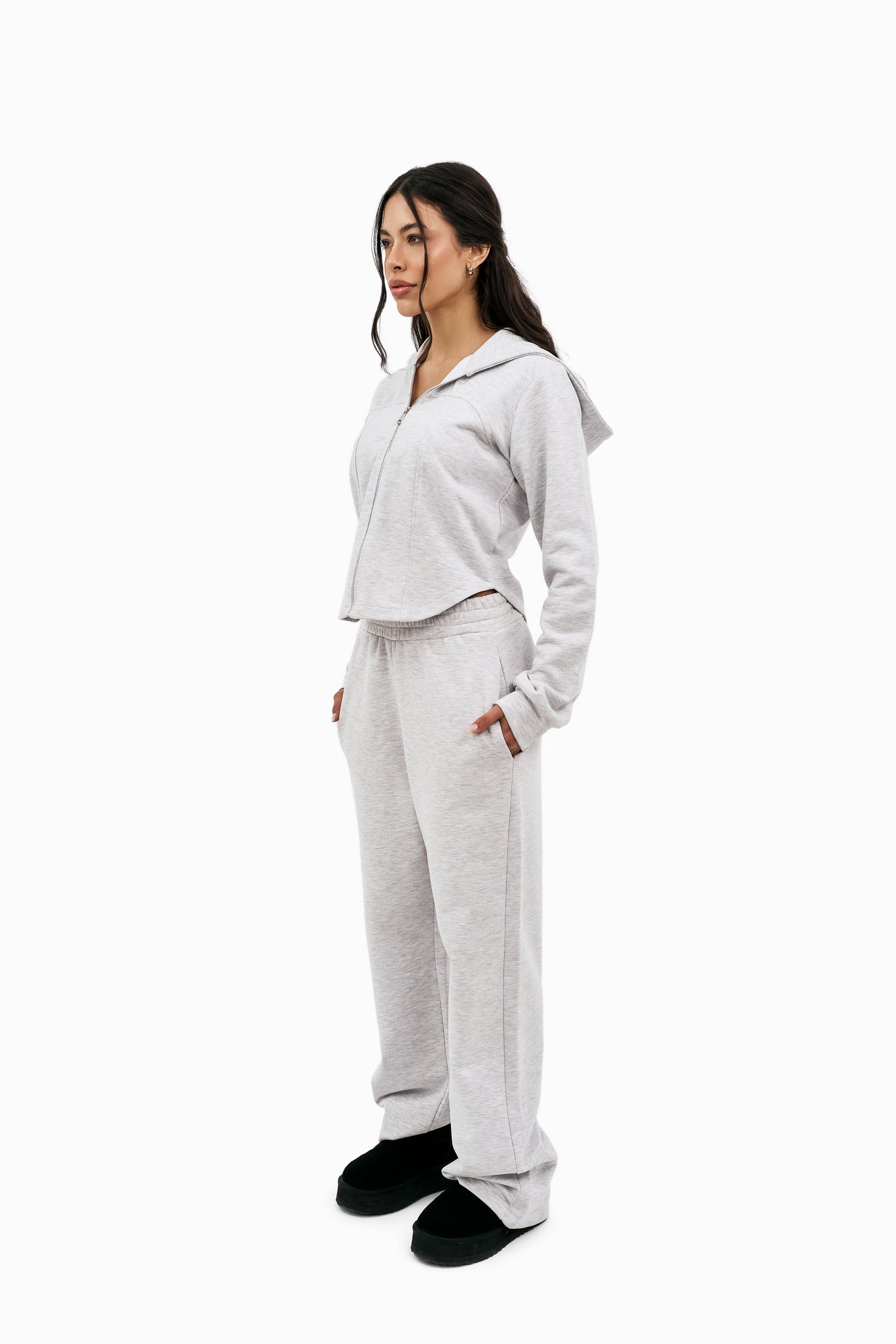 Soft Lounge Zip Hoodie & Relaxed Pant Set