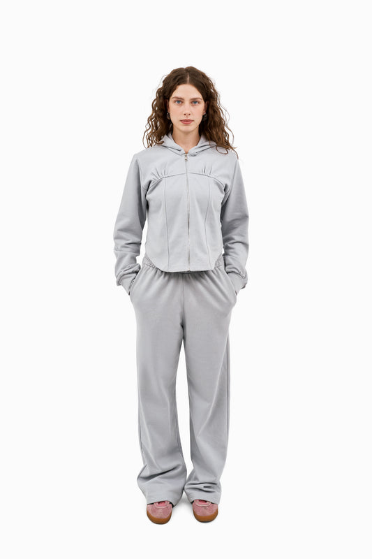 Soft Lounge Zip Hoodie & Relaxed Pant Set